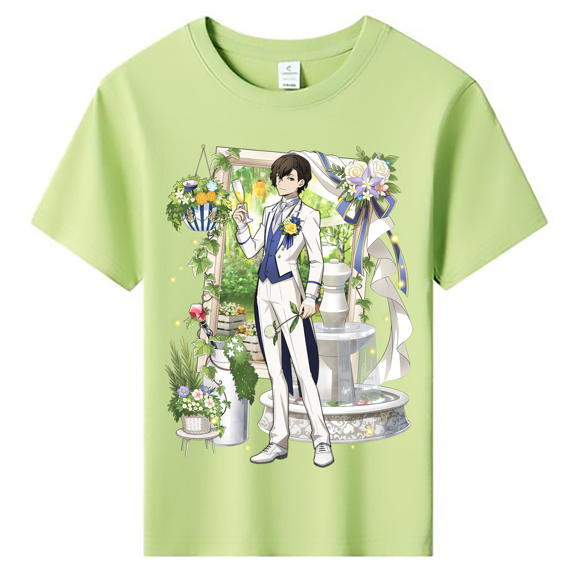 （画像用） 文豪ストレイドッグス Bungo Stray Dogs 綿100％キッズTシャツ（フロントプリント）